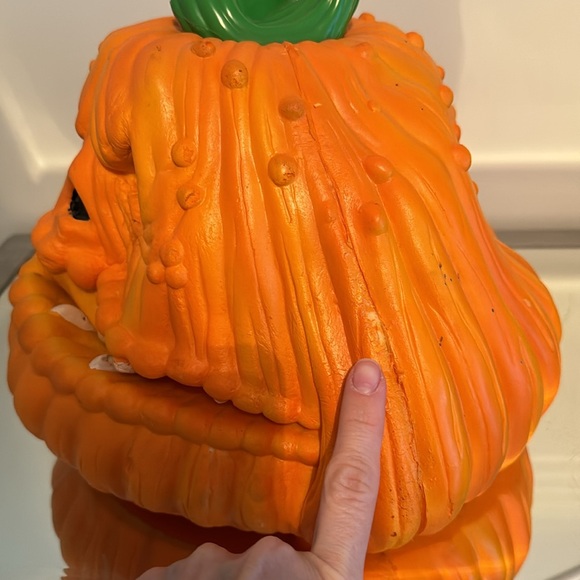 *RARE VINTAGE* TRENDMASTERS 1998 TALKING FAT JACK PUMPKIN DECOR - Picture 11 of 11